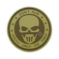 thumbnail image 1 of 5ive Star Gear Don't Run Ghost PVC Morale Patch, 2.25" Vinyl Patch, 1 of 2