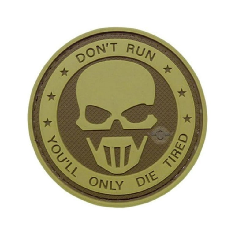 5ive Star Gear - Don't Run - Ghost Morale Patch