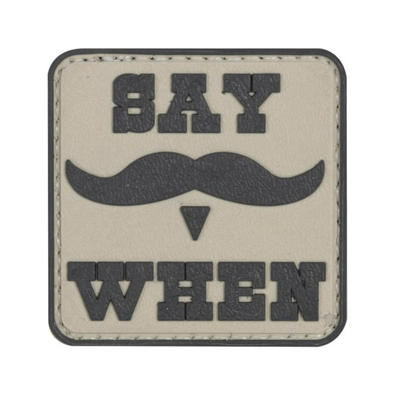 5ive Star Gear Say When Tombstone Western Huckleberry PVC Morale Patch, 2" x 2"