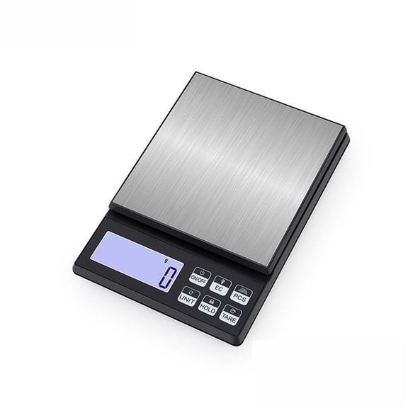5kg/0.1g Kitchen Scale Stainless Steel LCD Digital Display, Multi-function Buttons ,Precise Weight