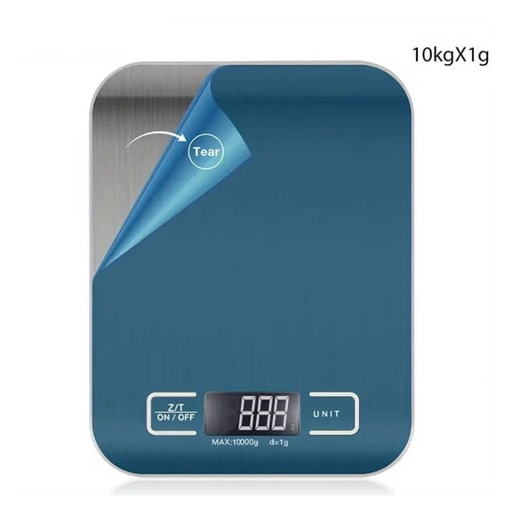 5kg/10kg Stainless Steel Electronic Scale, Kitchen Scale Household Food Fruit Snack Weighing Baking Tool ,Milligram Accuracy