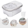 thumbnail image 1 of 5kg Cat/Dog Food Storage Container Tabletop Rice Storage Bins with Lid & Measuring Cup, 1 of 20