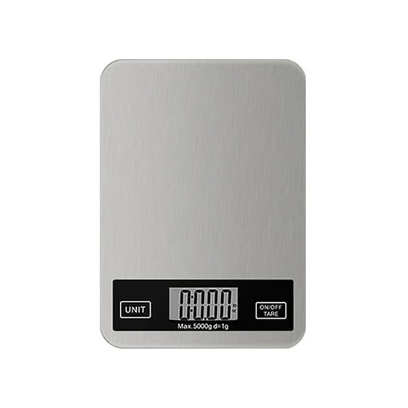 5kg Stainless Steel Kitchen Scale Weighing Scale Food Diet Postal Balance Measuring Tool LCD Electronic Cooking Scale ,Multi-Functional Use