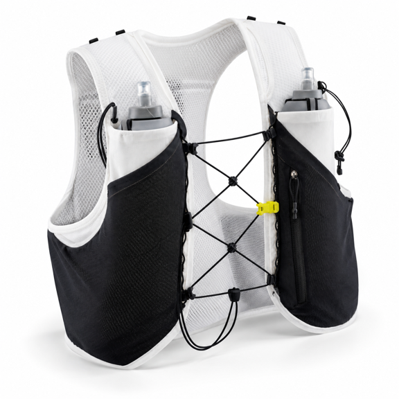 5l Running Vest Waterpack With 2x500ml Soft Flasks