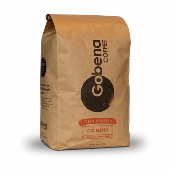 5lb Go Blend Dark Roast Whole Bean Coffee