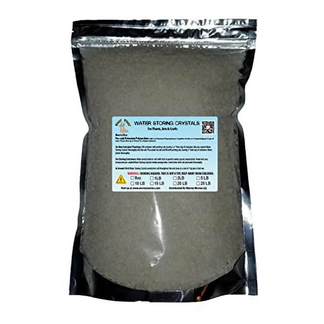 5lb Large Water Storing Polymer Crystals Quencher for Crickets Roaches