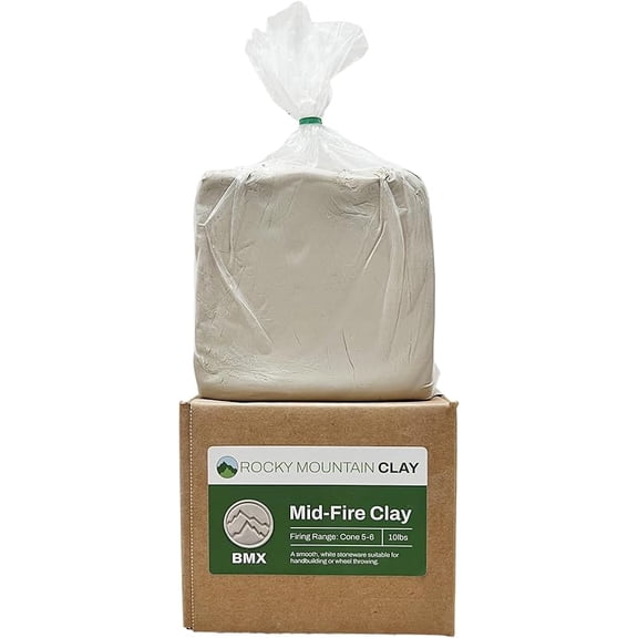 5lb Pottery Clay: Best Mix- BMix - BMX - Mid Fire Cone