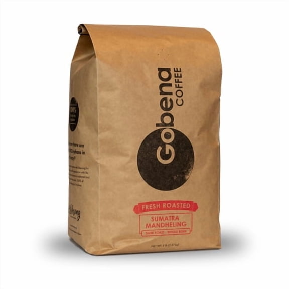 5lb Sumatra Dark Roast Whole Bean Coffee