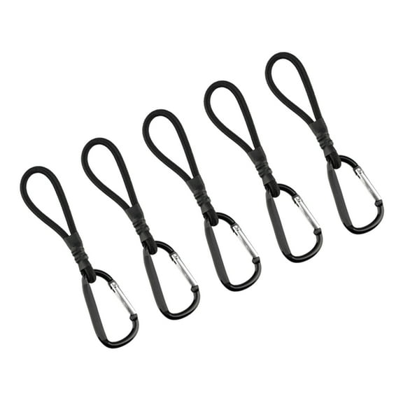 5lots Strong Elastics Ropes Security Cord Tent Camping Bungee Bikes Cord for Mountaineering And Camping