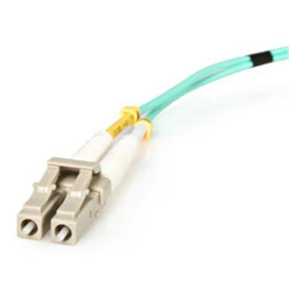 5m 10Gb Aqua LC-LC Duplex 50-125 Multimode LSZH Fiber Cable