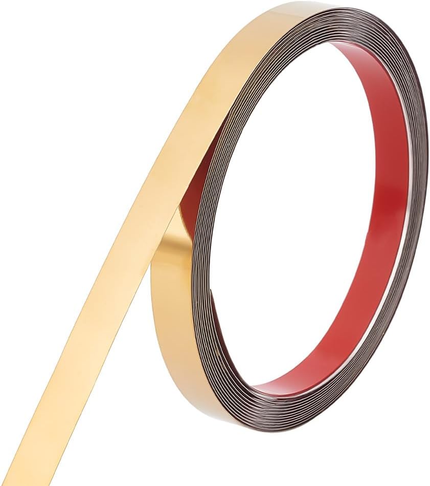 Self Adhesive Chrome Trim Trimold Stainless Steel Peel And Stick Wall ...