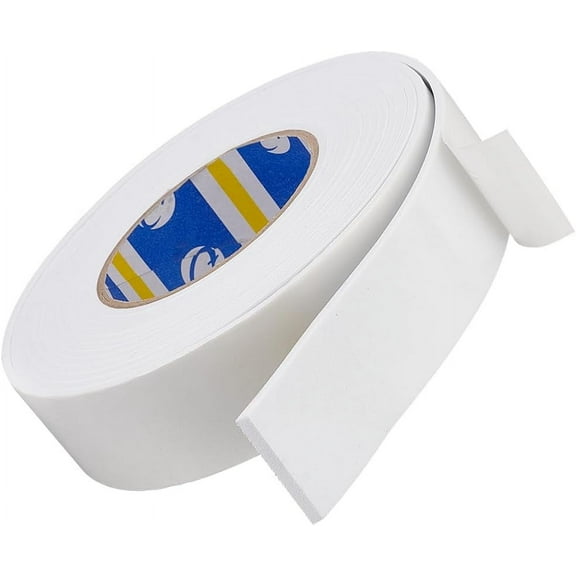 5m/16.4 Feet Single-Sided Adhesive Foam Mounting Tape 1.5 Inch Wide White Adhesive Tape Foam Seal Tape 3mm Thick Foam Seal Strip Adhesive Foam Tape for DIY Walls Table Windows Decoration