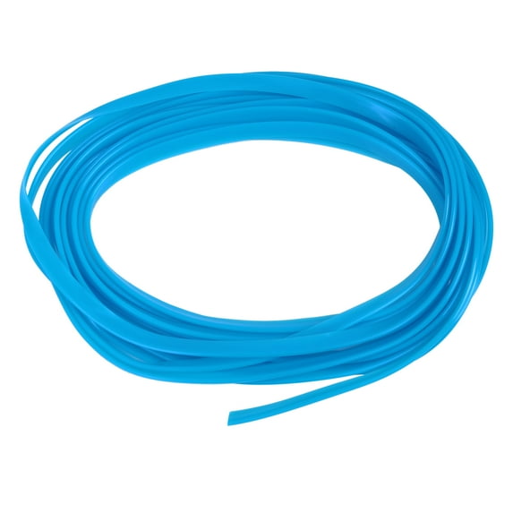 5m 16.4ft Light Blue Interior Trim Strip Gap Door Edge Line for Car Vehicle