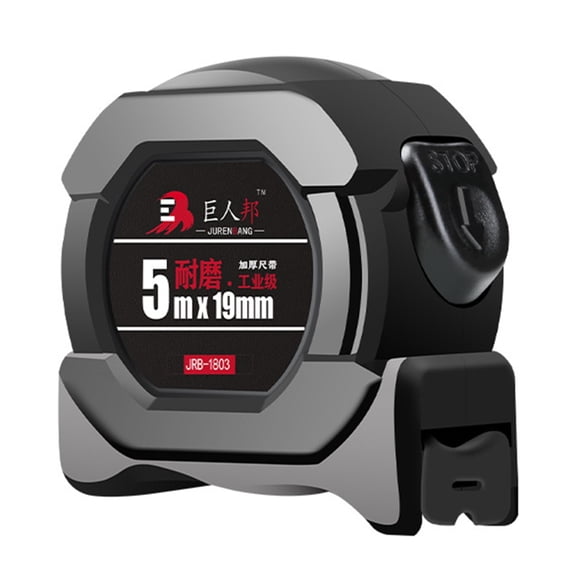 5m/16.4ft Metric Ruler for Industry Home Portable Tape Measure with Auto Lock Back Clip Fluorescent Green Measuring Tape