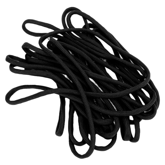 5m 9-Core Parachute Cord, Heavy Duty Outdoor Survival Safety Rope for Camping, Hiking, Black