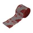 thumbnail image 1 of 5m Christmas Snowman Ribbon Christmas Ribbon Christmas Tree Decoration Ribbon Gift Decoration Ribbon, 1 of 3
