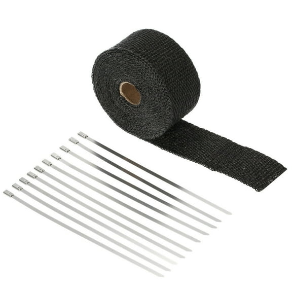 5m Exhaust Heat Wrap Turbo Pipe Heat Insulated Wrap for Car Motorcycle
