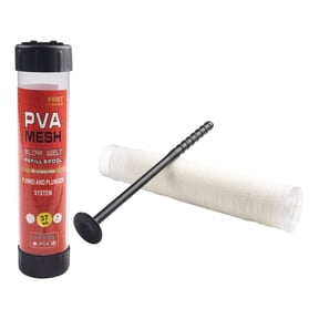 5m Fishing PVA Mesh Net Bait Tool, Water Soluble Material for Eco Conscious Anglers (37mm*5m)