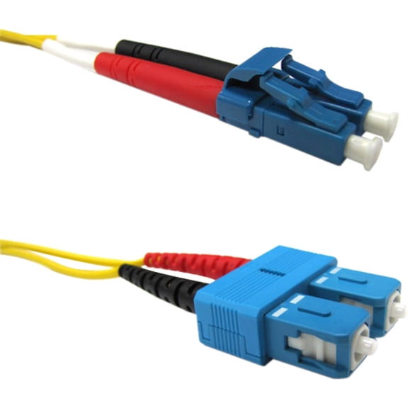 Weltron 5m LC/SC Single Mode 9/125M Yellow Fiber Patch Cable (90-1502-5m)