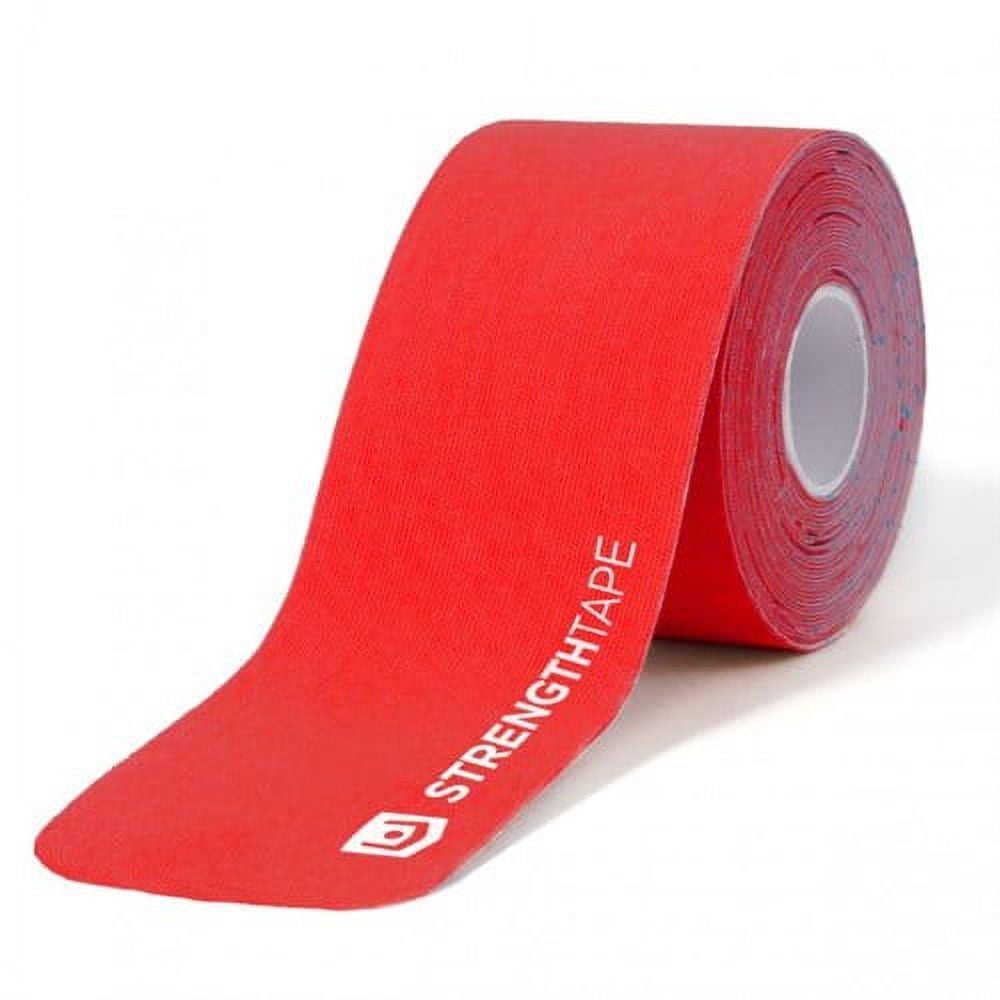 5m Precut Roll - Red Athletic Tape - 5m Precut Roll 