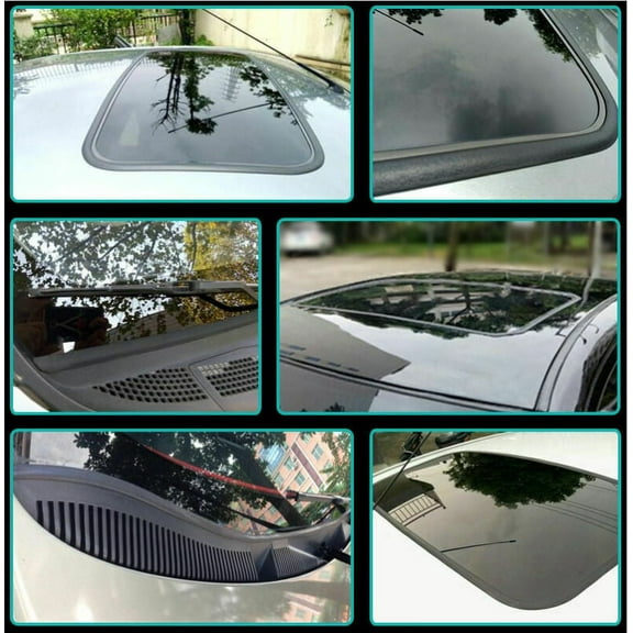 5m Seal Strip Trim For Car Front Rear Windshield Sunroof Weatherstrip Rubber