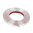 thumbnail image 1 of 5m x 15mm Silver Tone Chrome Trim Strip Bumper Door Guard Protection for Car, 1 of 6