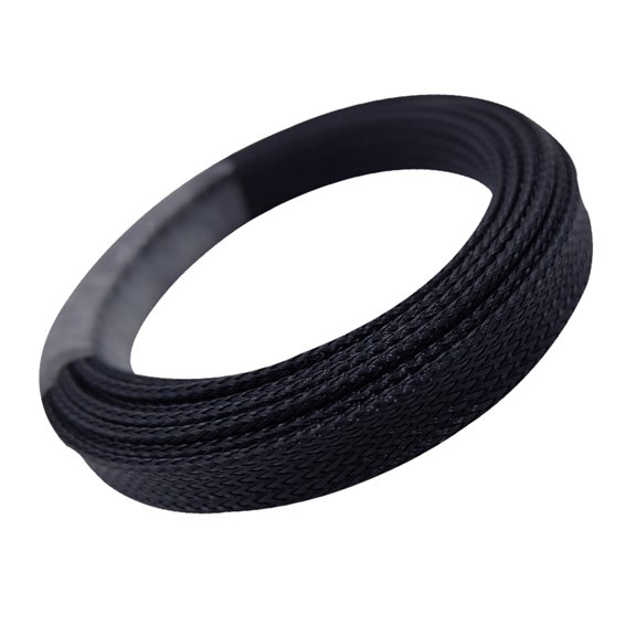 5meters PET Expandable Cable Sleeve Tight High Density Hardness Insulated Line Protection Wire Wrap Sheath