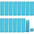 thumbnail image 1 of 5ml 100Pcs Empty Oval Deodorant Lip Balm Tubes Containers Twist Up Refillable Sky Blue, 1 of 7