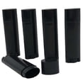thumbnail image 1 of 5ml Lip Balm Empty Container Tubes Plastic Oval Lip Balm Tubes Deodorant Mini Containers,Black,30Pcs, 1 of 4