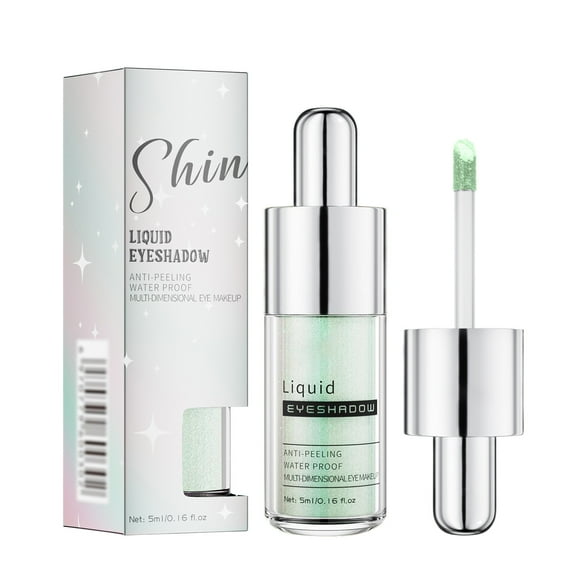 5ml Liquid Eyeshadows, Long-lasting Liquid Glitter-Eyeshadows Colorful Eye Shadows for Eye-Makeup