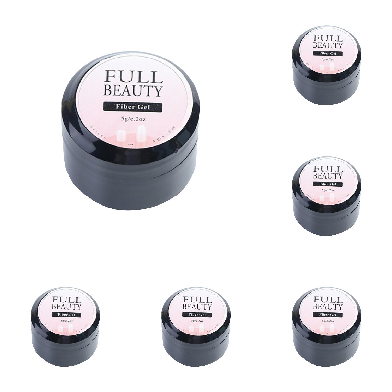 5ml Nail Fiber Gel Fiberglass Extension Gel Varnish Broken Nails Gel