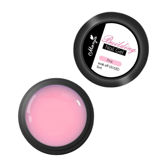5ml Non-Stick Poly Nail Extension Gel for UV LED Acrylic Manicure Easy Shaping Multipurpose Nail Art
