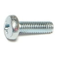 thumbnail image 1 of 5mm-0.8 x 16mm Zinc Plated Class 4.8 Steel Coarse Thread Phillips Pan Head Machine Screws, 1 of 1