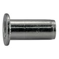 thumbnail image 1 of 5mm-0.8 x 3.5mm Aluminum Coarse Thread Blind Nut Inserts (6 pcs.), 1 of 1