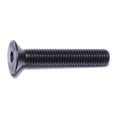 thumbnail image 1 of 5mm-0.8 x 30mm Black Oxide Class 10.9 Steel Coarse Thread Flat Head Hex Socket Cap Screws, 1 of 1