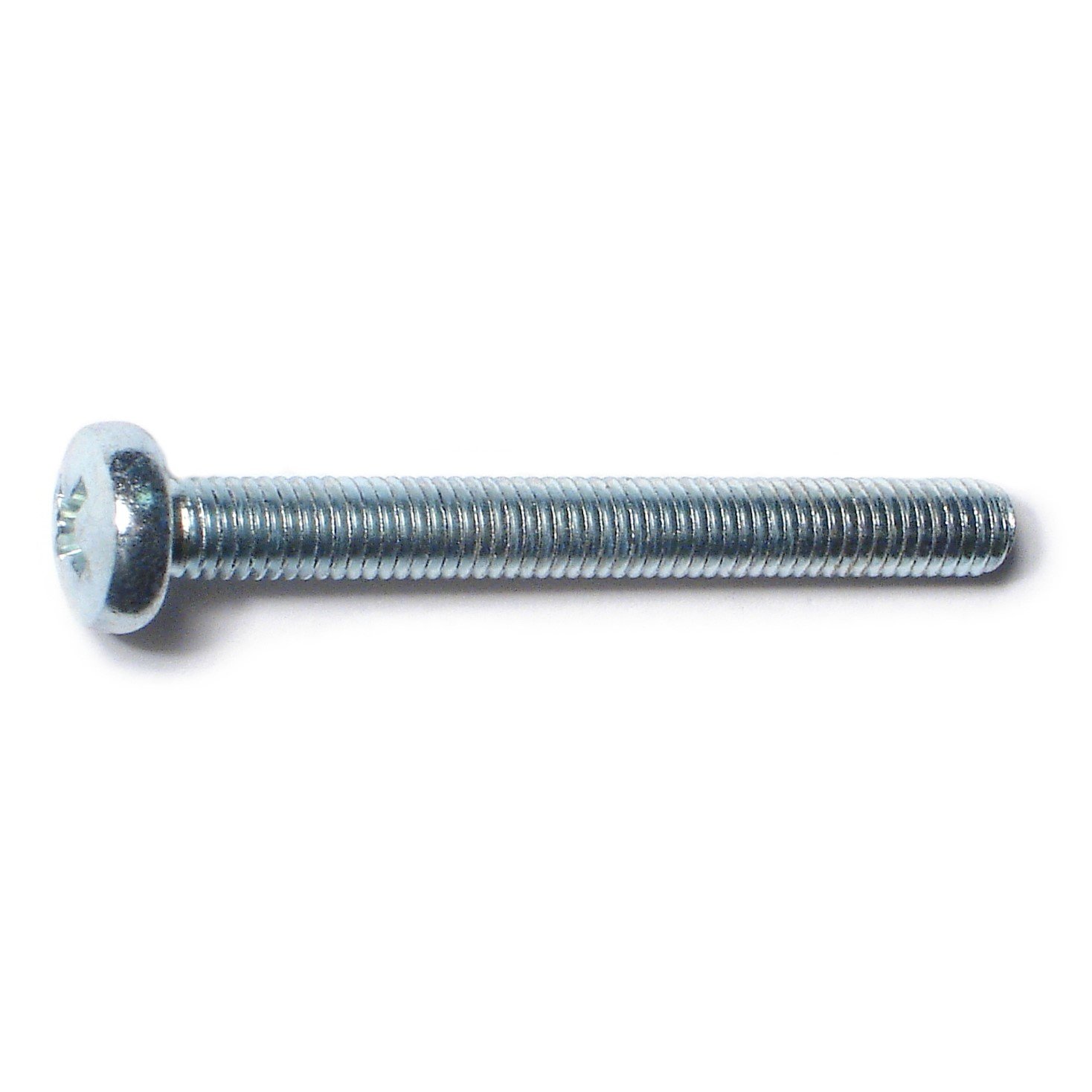 5mm-0.8 x 45mm Zinc Class 4.8 Phillips Pan Head Machine Screws (50 pcs.)