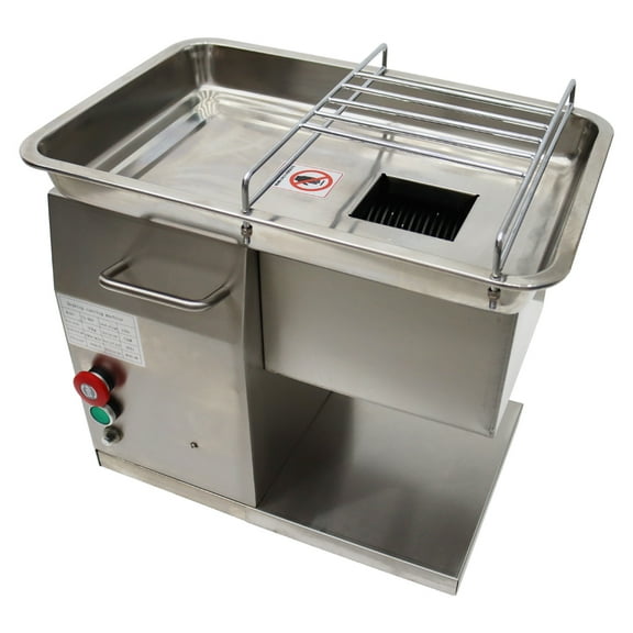 5mm Blade Vertical Meat Cutter Slicer Shredder Beef Pork Steak Cutting Slicing Machine 110V 200Kg/H
