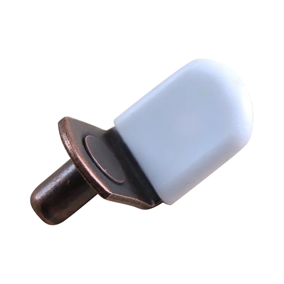 5mm Cabinet Shelf Pegs with Rubber Tips, L-Shaped Metal Shelving Pins for Furniture and Kitchen, Secure Hold and Easy Installation