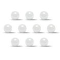 thumbnail image 1 of Uxcell 0.2'' Metric Bearing Precision Balls Zirconium Oxide White 10pcs, 1 of 2