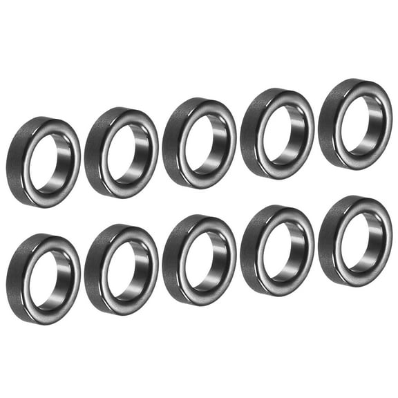 5mm Ceramic Guide Ring Fishing Rod Repair Kit, Black 10 Pack