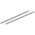 thumbnail image 1 of 5mm Dia 200mm Length HSS Round Shaft Rod Bar Lathe Milling Tools Gray 2pcs, 1 of 2
