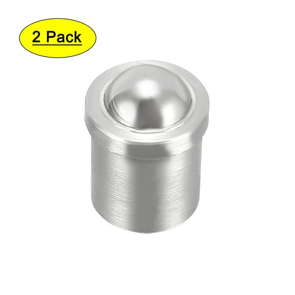 5mm Dia Door Closet Ball Catch Latch Catcher Stainless Steel 2Pack