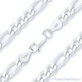 thumbnail image 1 of 5mm Figaro / Figaroa Link Italian Chain Bracelet in Solid .925 Sterling Silver, 1 of 2
