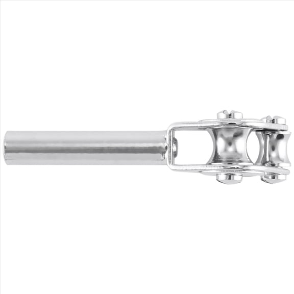 5mm Fishing Rod Tip Stainless Steel Roller Rod Tip Guide Fishing Trolling Tackle Accessory for Sea Boat Fishing Trolling,1 * Fishing Rod Guide,Silver
