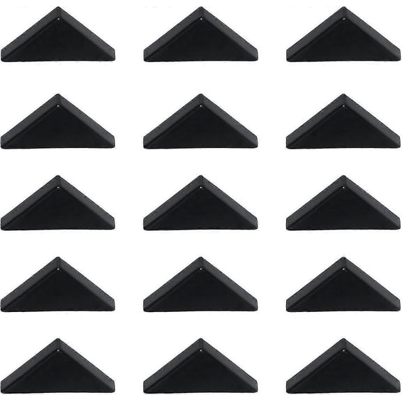 5mm Glass And Mirror Safety Edge & Corner Guards Cushion Product To Angles Plastics Corner Protectors (200pcs, Black)