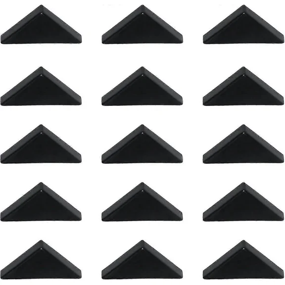 5mm Glass Mirror Safety Edge Corner Guards Cushion Plastics Protectors 200pcs Black