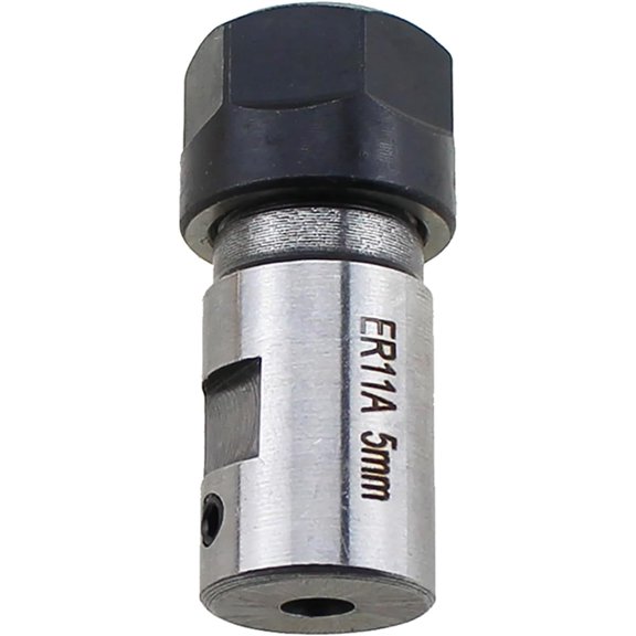 5mm Hole Diameter ER11 Spindle Machine Extension Bar Tool Holder Engraving Machine Spindle Toolholder Alloy Steel Collet Chuck Holder for Deep Hole Machining Boring Milling