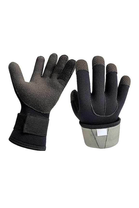 5mm Kevlar Diving Gloves Anti SKid Surfing Fish Hunting Gloves Thicken Keep Warm Scratch Proof