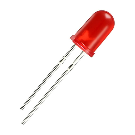 5mm LED Diode Lights - 40pcs Red Lights Diodes DC1.8-2V Light Emitting Diode