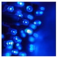 thumbnail image 1 of 5mm LED Wide Angle Blue Prelamped Light Set, Green Wire - 70 5mm Blue LED Christmas Lights, 4" Spacing, 1 of 5